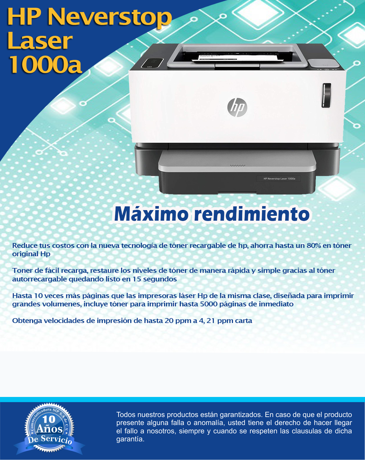impresora neverstop